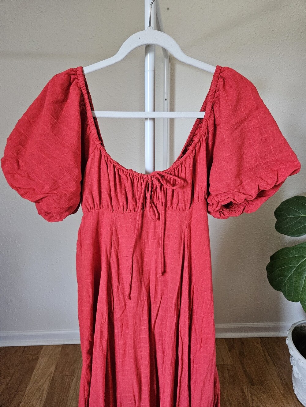 Free People On My Level Red Maxi Dress size XS. - Picture 4 of 10